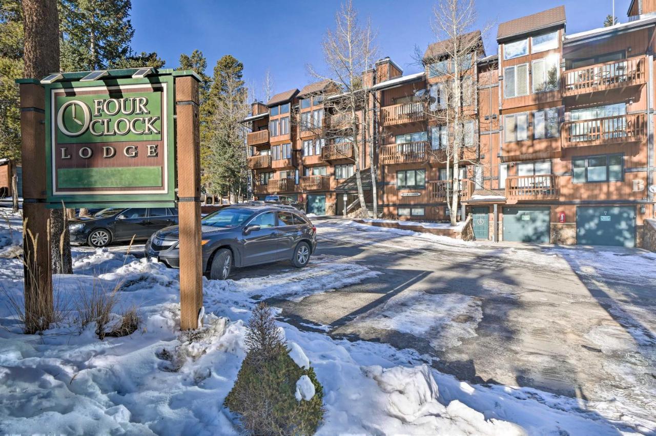 Ski-In Breck Condo Walk To Shops And Restaurants! Breckenridge Zewnętrze zdjęcie